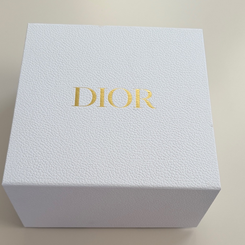 DIOR White Box with Gold Logo